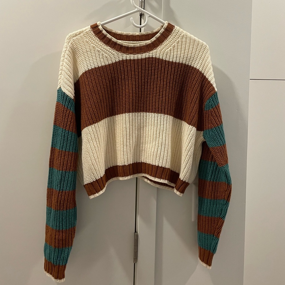 Bundle and save: American Eagle striped cropped sweater